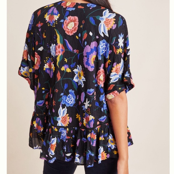 Anthropologie Josie Dolman-Sleeve Blouse - Picture 2 of 6